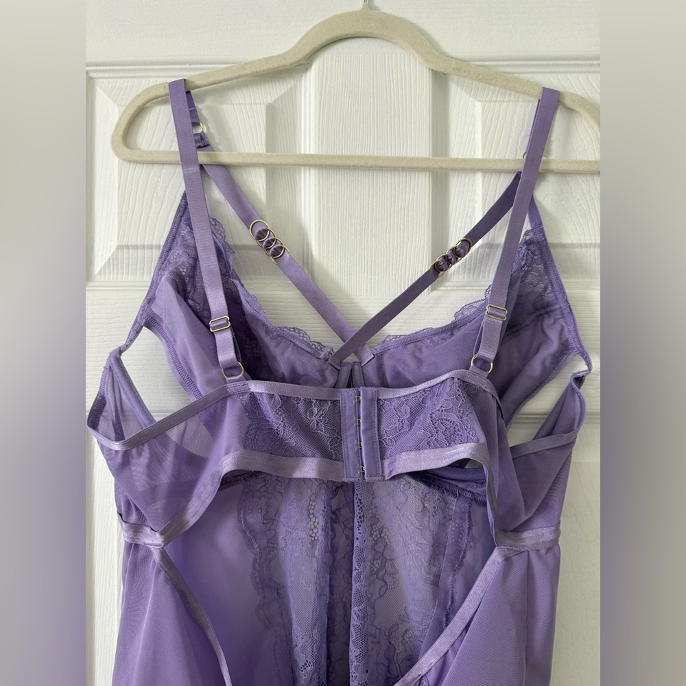 Torrid Curve 3x Lavender Bodysuit 💜 - Picture 9 of 9